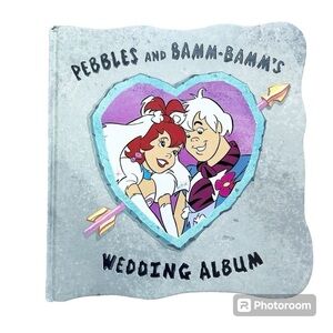 Pebbles And Bamm-Bamm Wedding Album 1993 Flinstones Bedrock Press